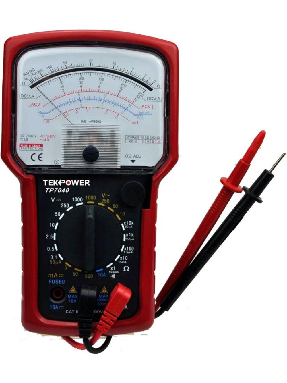 High Accuracy 20-Range AC/DC Analog Multimeter | Durable & Reliable Tool